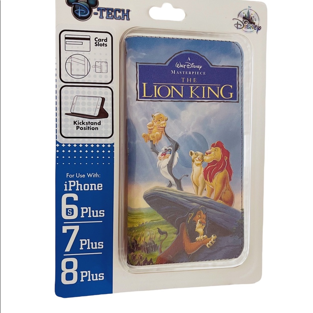 Disney Parks Lion King Phone Case VHS Cover Style Art New With Tags